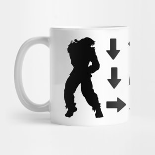 Street Fighter Moves - Ryu Mug